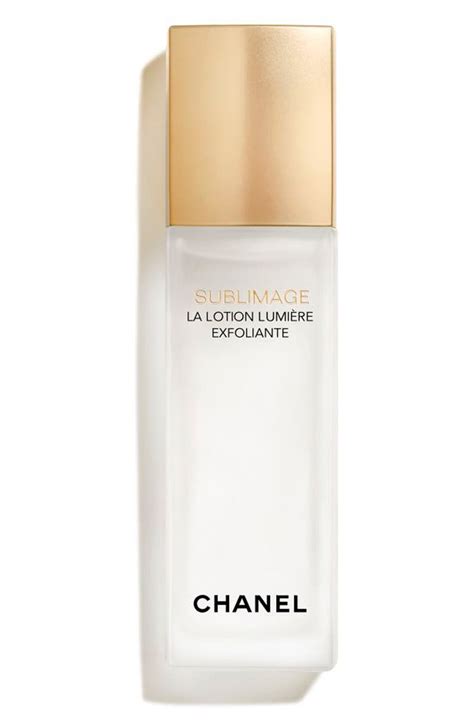 chanel sublimage la lotion lumière exfoliante how to use|chanel sublimage lotion.